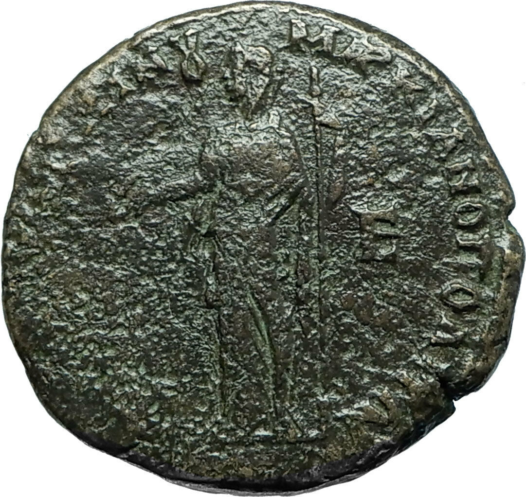 SEVERUS ALEXANDER & JULIA MAESA Marcianopolis Ancient Roman Coin DEMETER i66125