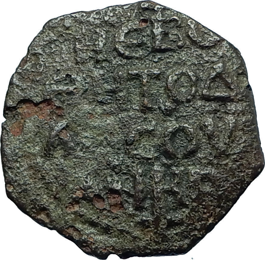 CRUSADERS of Antioch Tancred Ancient 1101AD Byzantine Time Coin St Peter i66314