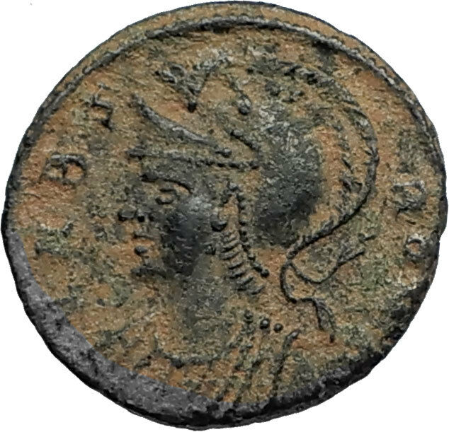 ANONYMOUS Constantine the Great Dynasty 337AD Roman Coin VRBS ROMA i67131