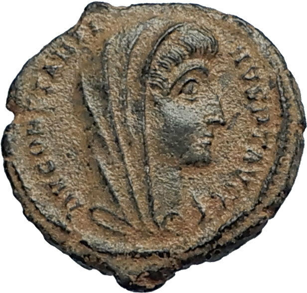 Divus Saint CONSTANTINE I the GREAT 347AD Authentic Ancient Roman Coin i67123