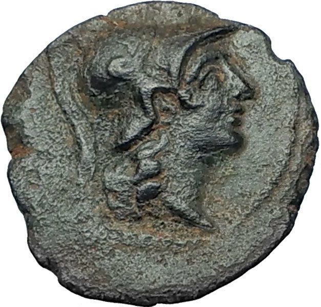 ALEXANDER II ZABINAS Rare R2 Authentic Ancient Seleukid Greek Coin ATHENA i67987