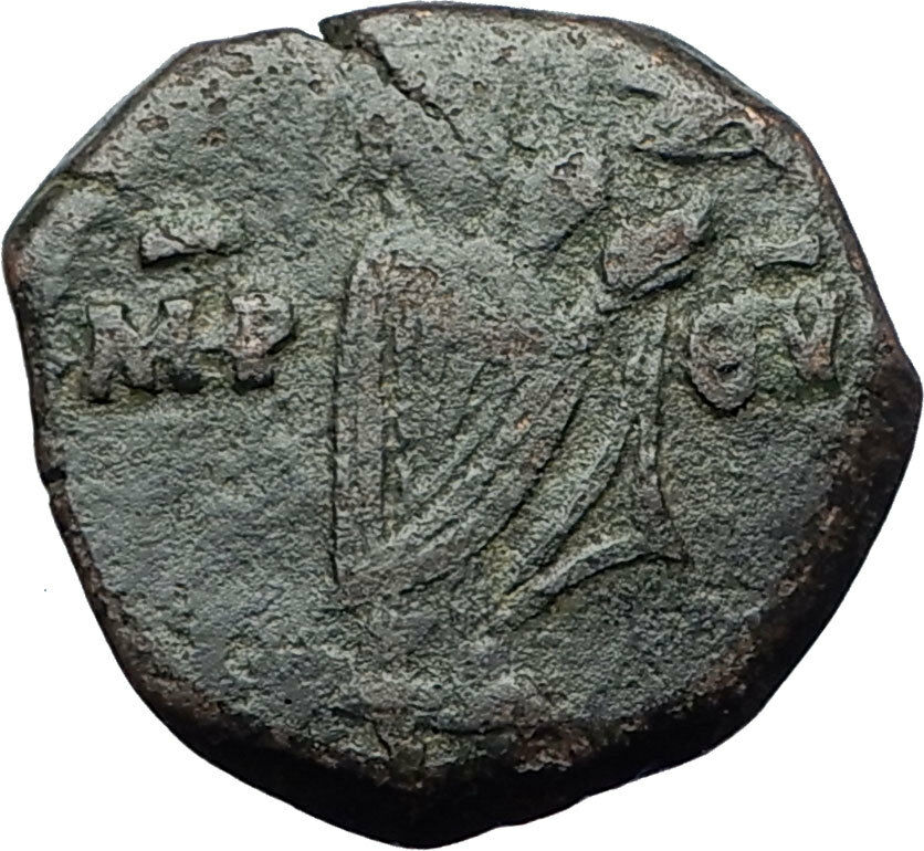 MANUEL I Comnenus Authentic Ancient Byzantine Tetarteron Coin VIRGIN MARY i71024