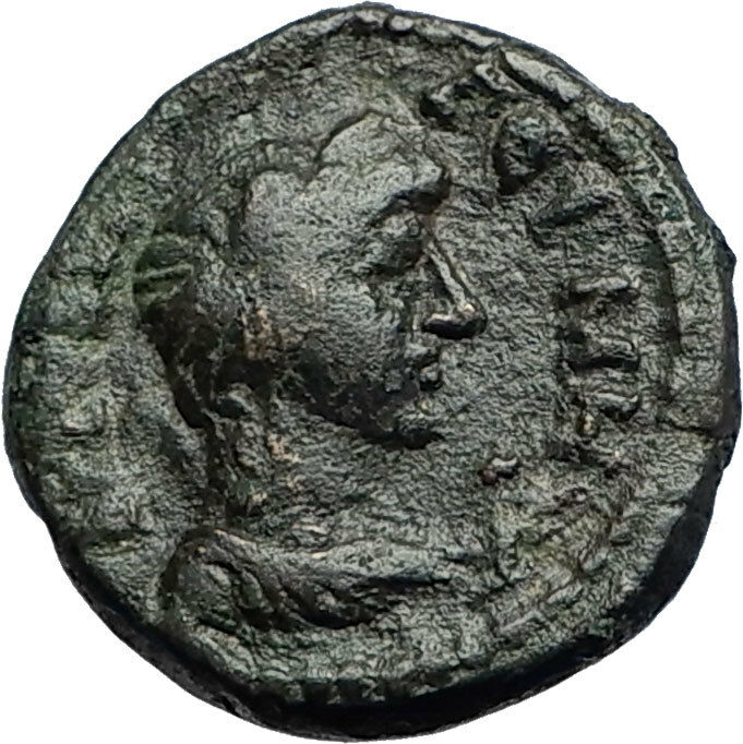 GERME in MYSIA 100AD Pseudo-Autonomous Ancient Greek Coin w Roman Senate i71180