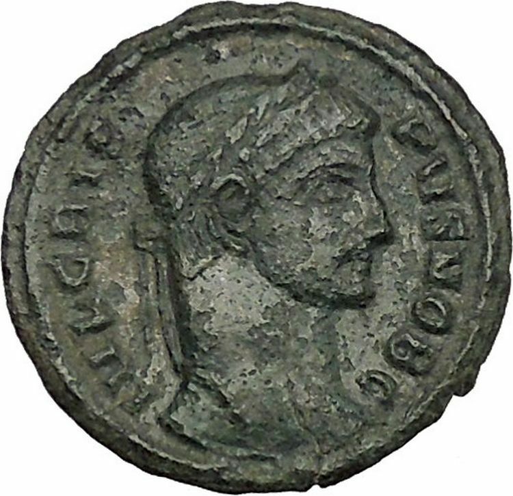 Crispus Constantine the Great son 319AD Ancient Roman Coin Sucess Wreath i52737