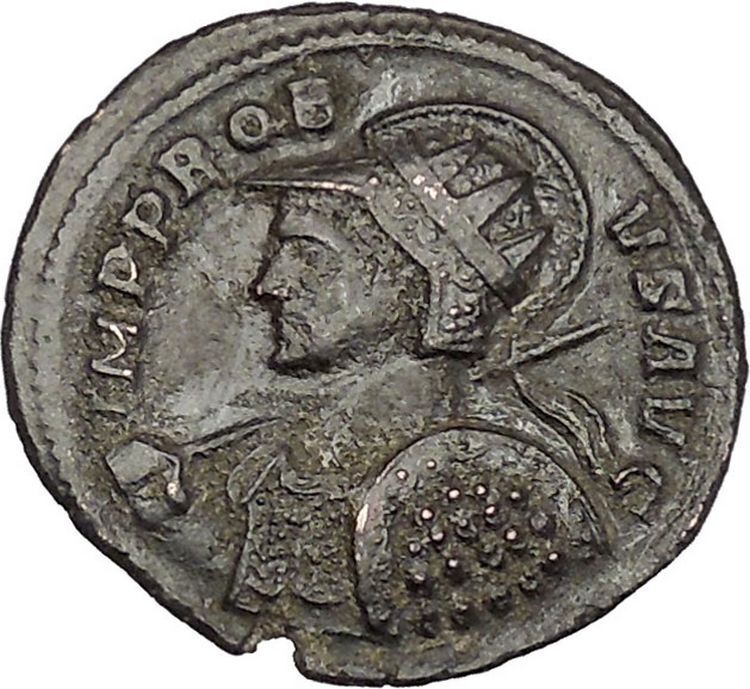 Probus on horse 279A.D. Authentic Original Ancient Roman Coin i46483