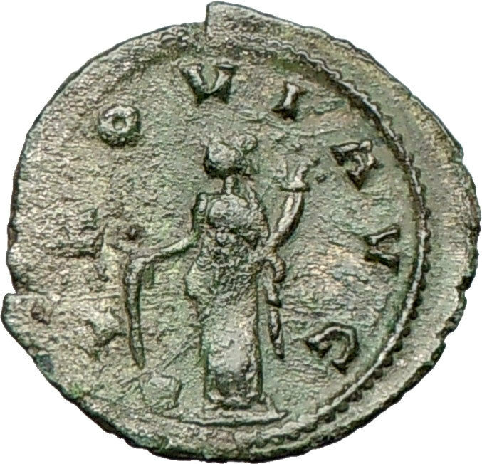 GALLIENUS son of Valerian I Ancient Roman Coin Prosperity Health Cult i24736