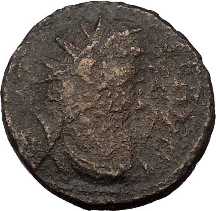 Carausius 286AD Ancient Roman Coin Pax Irene Peace Goddess Cult i36657 RARE