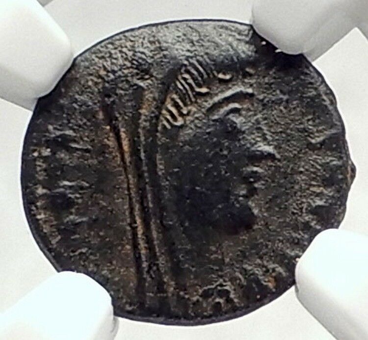 Divus SAINT Constantine I the Great 342AD Genuine Ancient Roman Coin NGC i73050