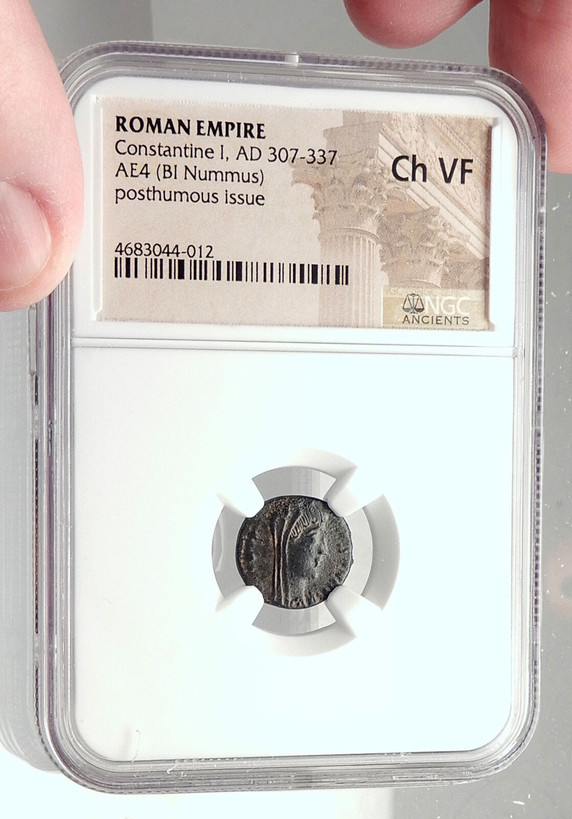 Divus SAINT Constantine I the Great 342AD Genuine Ancient Roman Coin NGC i73050