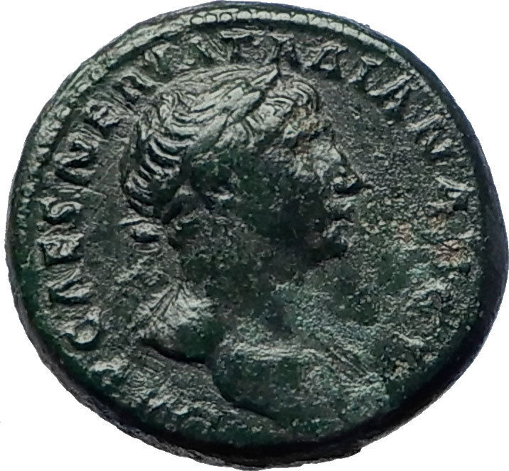 TRAJAN 98AD She-Wolf Mother to Romulus Remus QUALITY Ancient Roman i73928