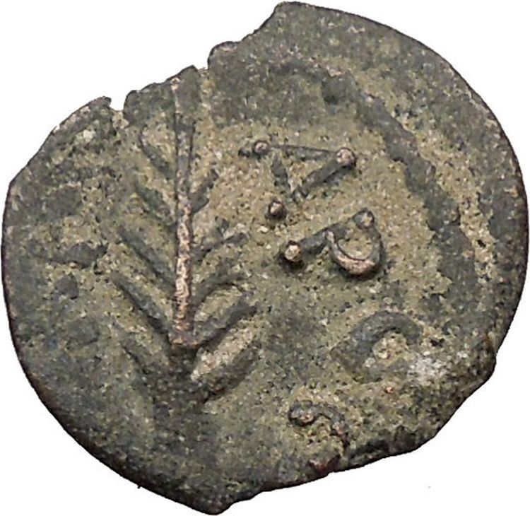 Porcius Festus Jerusalem Nero Ancient Greek / Roman Coin Palm branch i36713