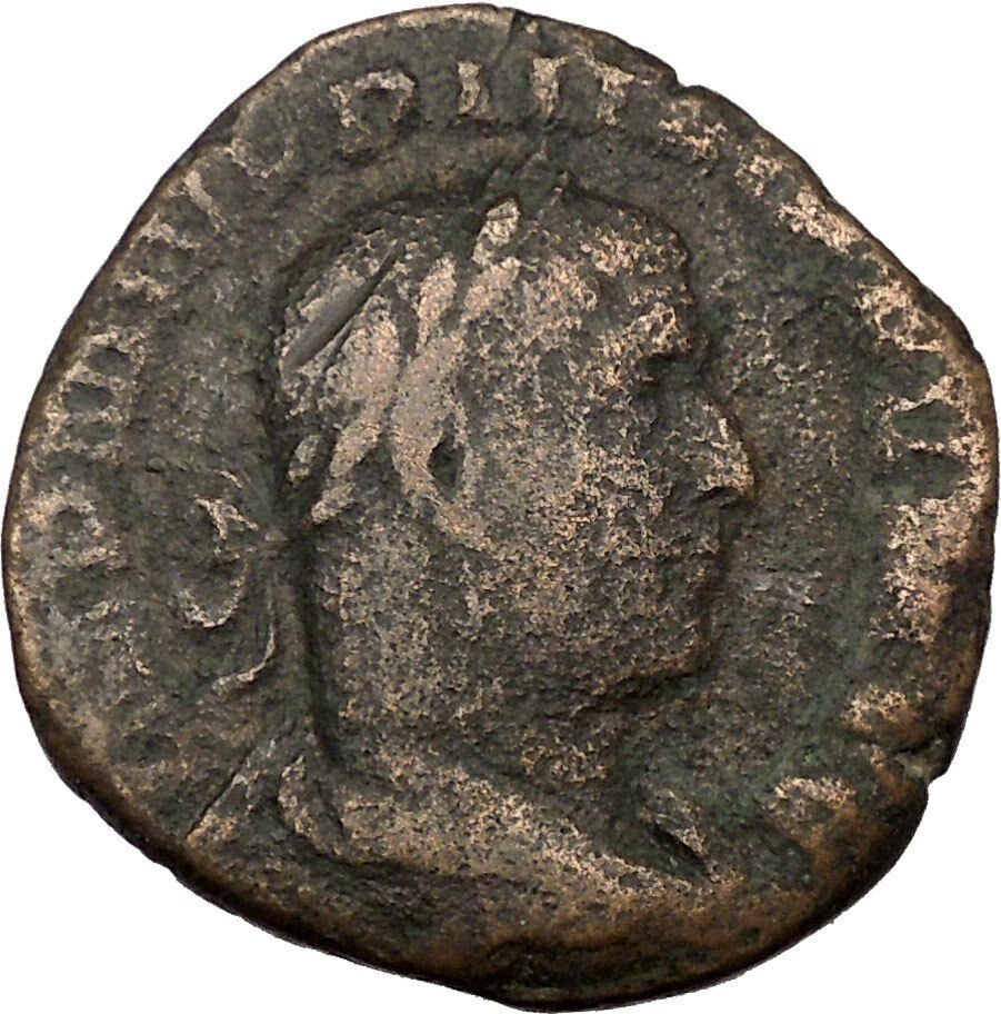 Philip I 'the Arab' 244AD Sestertius Ancient Roman Coin Four standards i37053