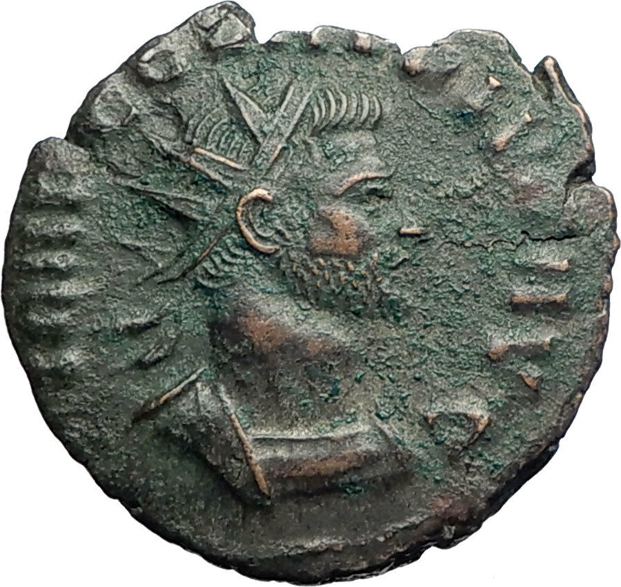 CLAUDIUS II Gothicus 268AD Rare Rome Ancient Roman Coin Mars w branch i74206