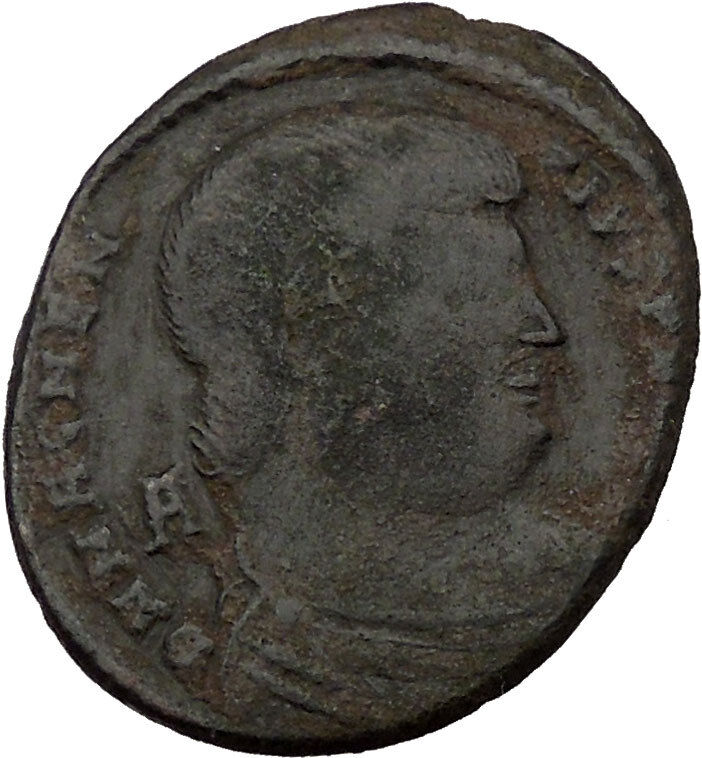 Magnentius Usurper 350-353AD Rare Authentic Ancient Roman Coin Victories i36654