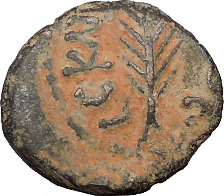 Porcius Festus Jerusalem Nero Ancient Greek / Roman Coin Palm branch i36711