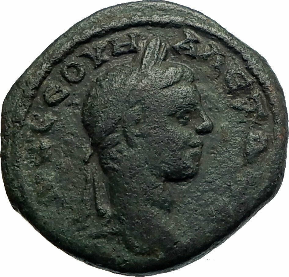 SEVERUS ALEXANDER 227AD Caesarea Eusebia Cappadocia Ancient Roman Coin i77030