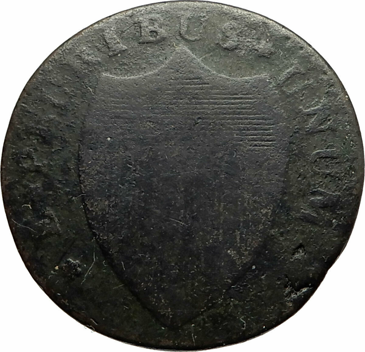 1787 US post Colonial PRE-FEDERAL NEW JERSEY Penny Antique Coin HORSE i77057