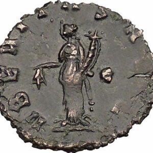 Gallienus Valerian I son Rare Ancient Roman Coin Agricultural fertility i37164