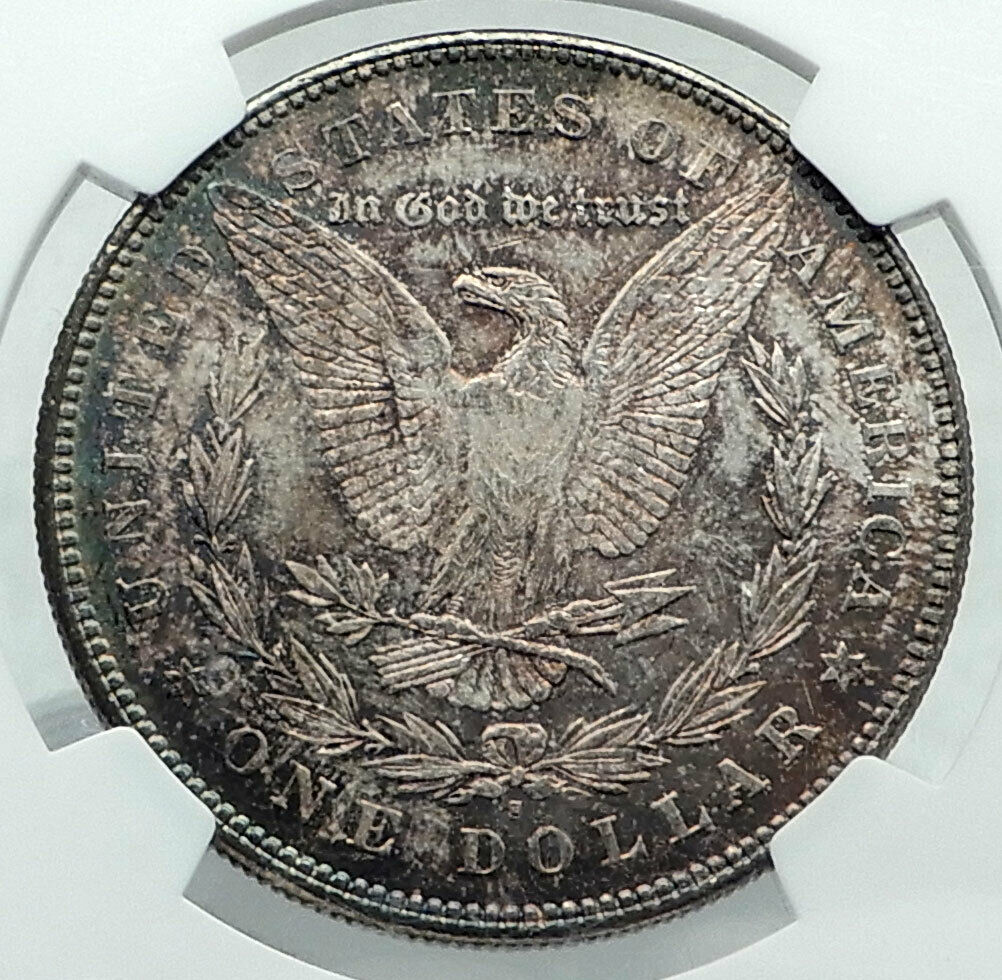 1878 UNITED STATES of America SILVER Morgan US Dollar Coin EAGLE NGC MS i78872