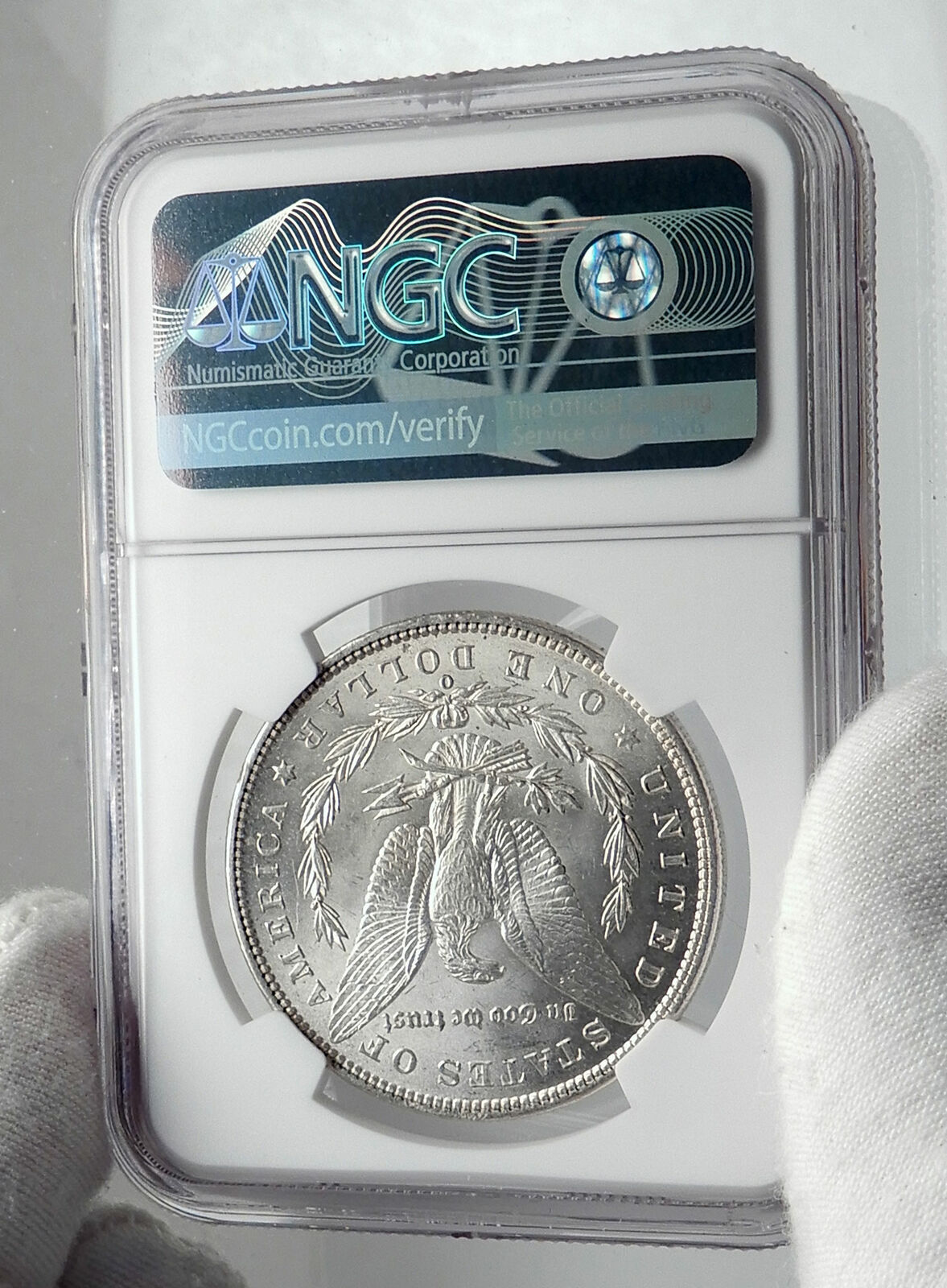 1900 UNITED STATES of America SILVER Morgan US Dollar Coin EAGLE NGC MS i79880