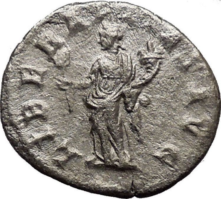 SEVERUS ALEXANDER 226AD Ancient Silver Roman Coin Liberality Cult Wealth i16359