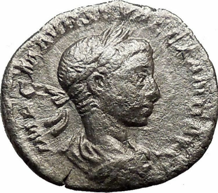 SEVERUS ALEXANDER 226AD Ancient Silver Roman Coin Liberality Cult Wealth i16359