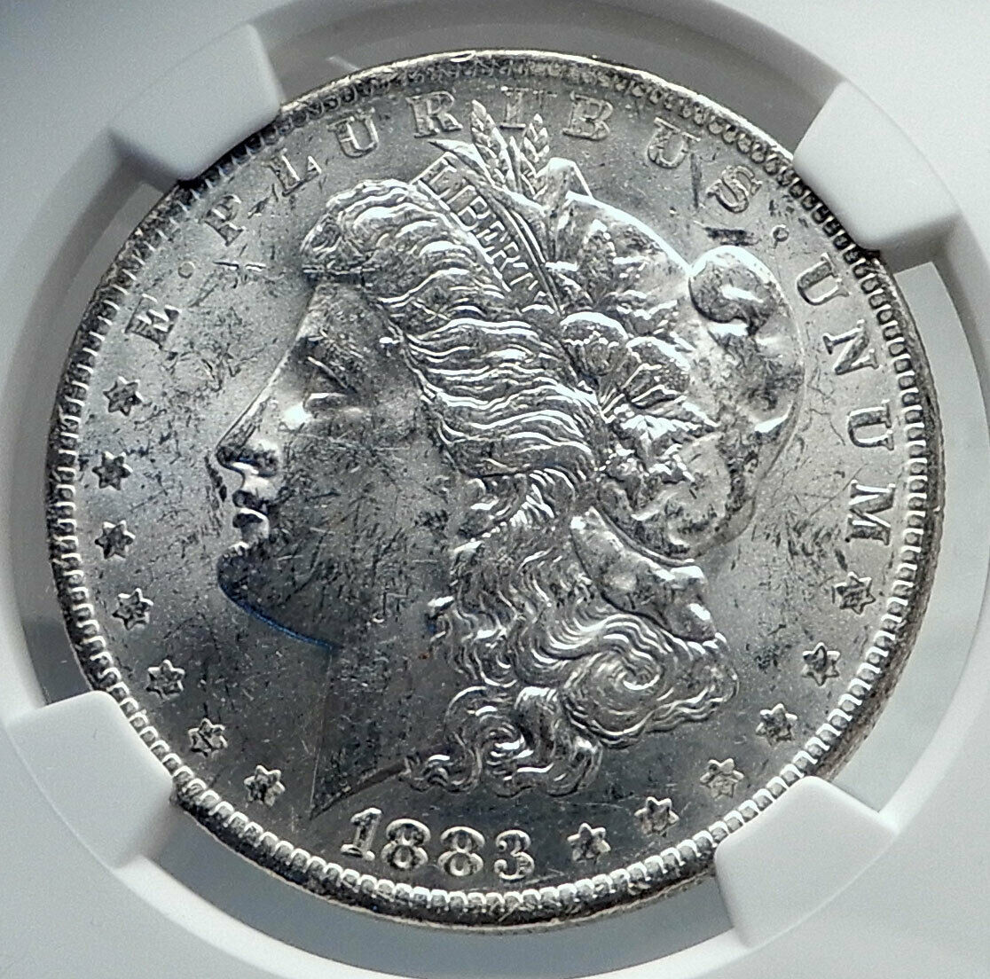 1883 UNITED STATES of America SILVER Morgan US Dollar Coin EAGLE NGC MS i81179