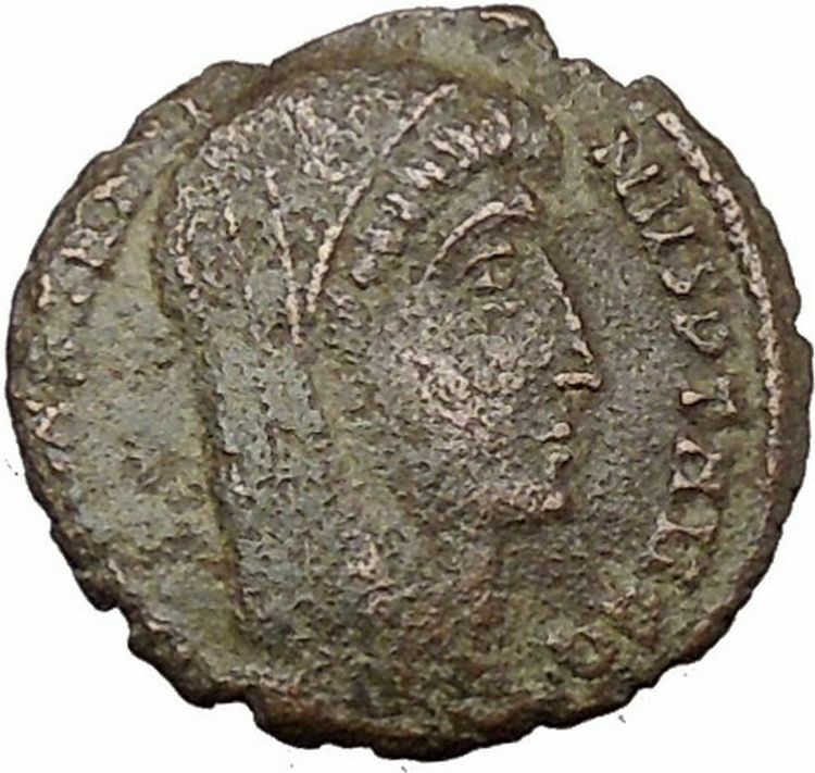 CONSTANTINE I the GREAT Cult Ancient Roman Coin Christian Deification i37834