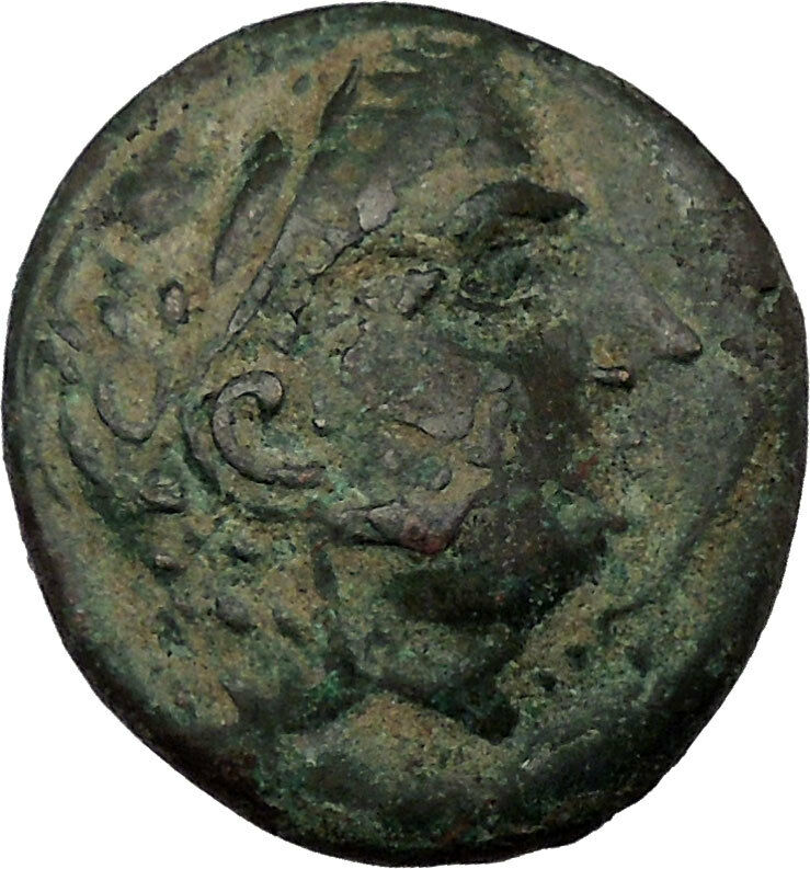 LYSIMACHEIA in THRACE 309BC Rare Hercules & Artemis Ancient Greek Coin i37911