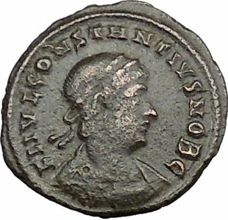 CONSTANTIUS II son of Constantine the Great Roman Coin Glory of Army i39162