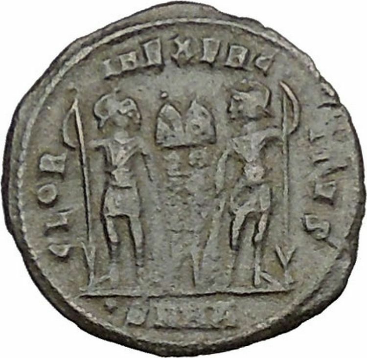 CONSTANTIUS II son of Constantine the Great Roman Coin Glory of Army i39162