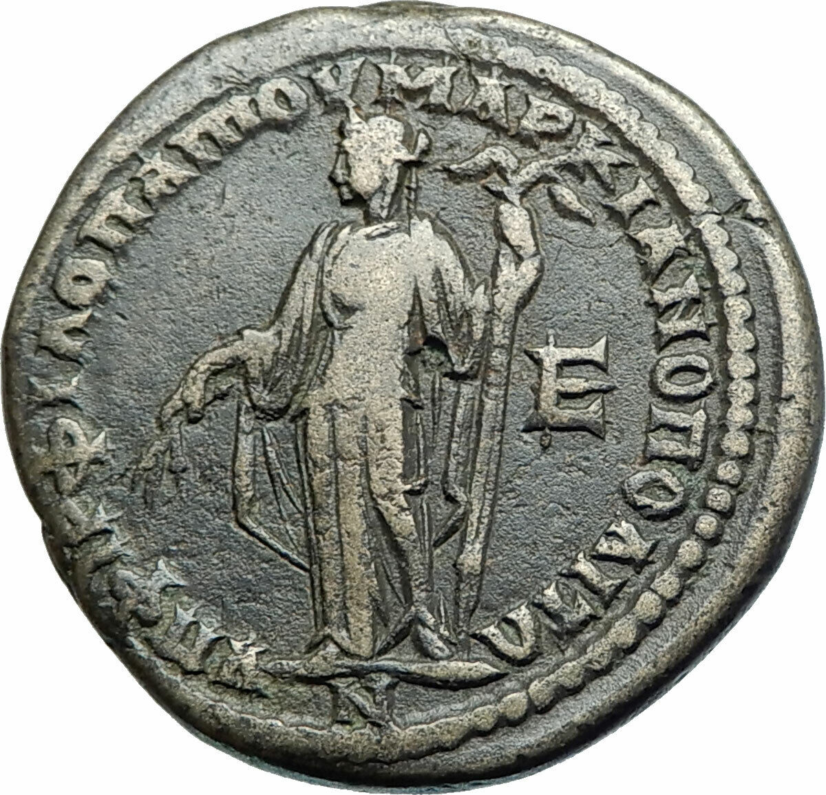 SEVERUS ALEXANDER JULIA MAMAEA Marcianopolis Ancient Roman Coin Homonoia i79159