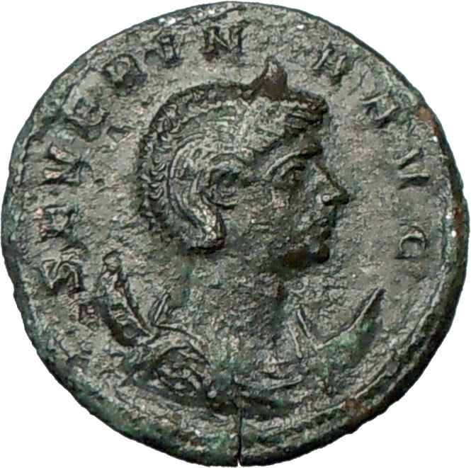 SEVERINA wife of AURELIAN 275AD Ancient Roman Coin Concordia Harmony i19893