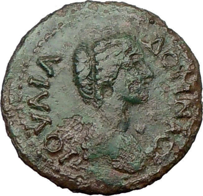 JULIA DOMNA Serdica 193AD Ancient Roman Coin TYCHE Fortuna Cult LUCK i22248