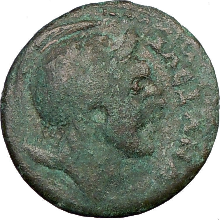 ALEXANDER III the GREAT on horse Roman-Era OLYMPIC Games Coin 238AD i22652