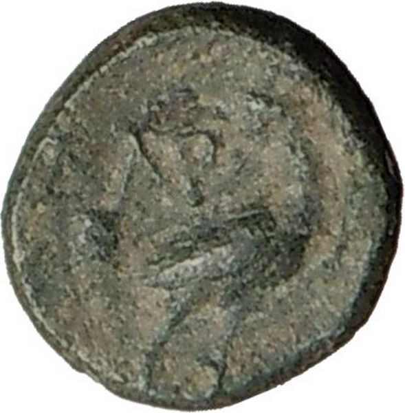 DARDANOS in TROAS 350BC Male Horse Rider & Cock Ancient Greek Coin i26096