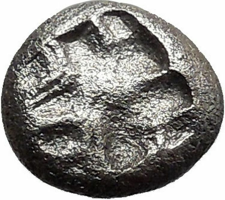 Parion in Mysia 480BC Rare Silver Ancient Greek Coin Gorgoneion Medusa i30358