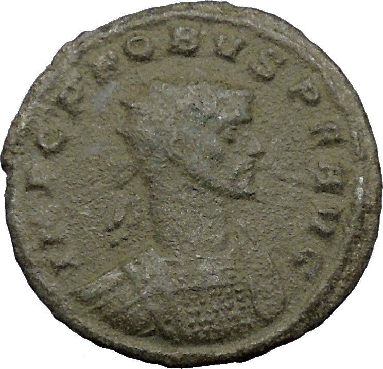 Probus 276AD Ancient Roman Coin Forethought Goddess Cult Unpublished i31438