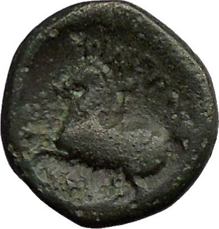 Philip II Alexander the Great Dad OLYMPIC GAMES Ancient Greek Coin Horse i39303