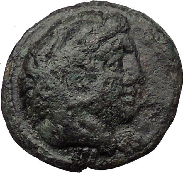 Alexander III the Great 336BC Ancient Greek Coin Hercules Bow Club i31396