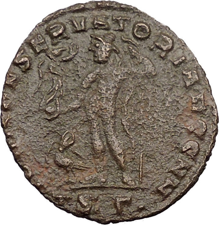 LICINIUS I Constantine I enemy 312AD Ancient Roman Coin JUPITER Cult i30945