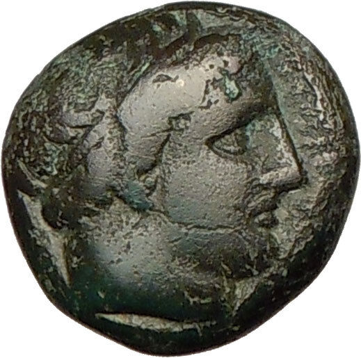 Philip II Alexander the Great Dad OLYMPIC GAMES Ancient Greek Coin Horse i18315