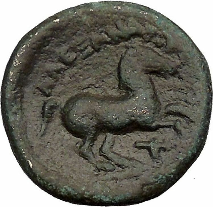 Alexander III The Great 336BC Ancient Greek Coin APOLLO Cult HORSE i37060