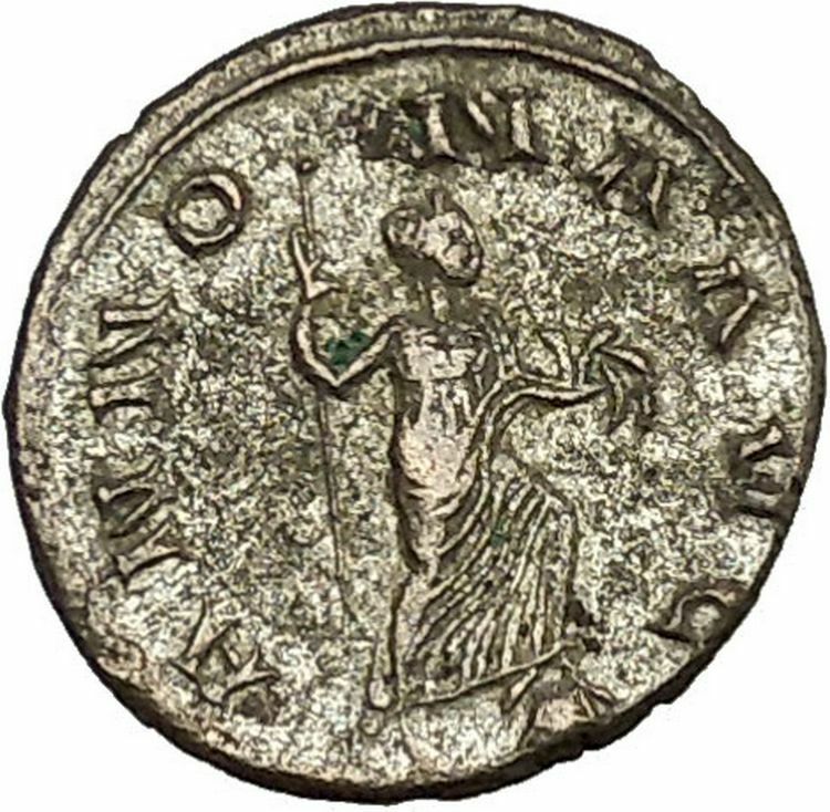 Gallienus Valerian I son Ancient Roman Coin Agricultural fertility Cult i39916