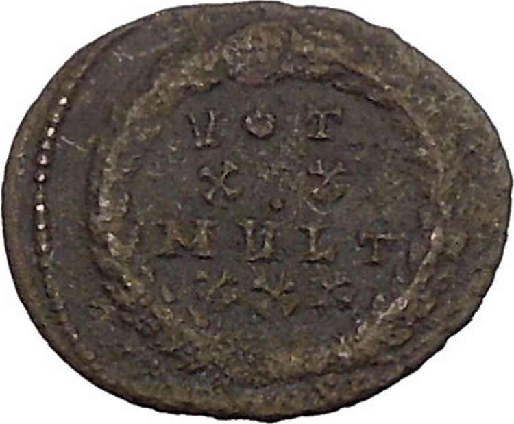 CONSTANTIUS II son of Constantine the Great Roman Coin Wreath of success i42766