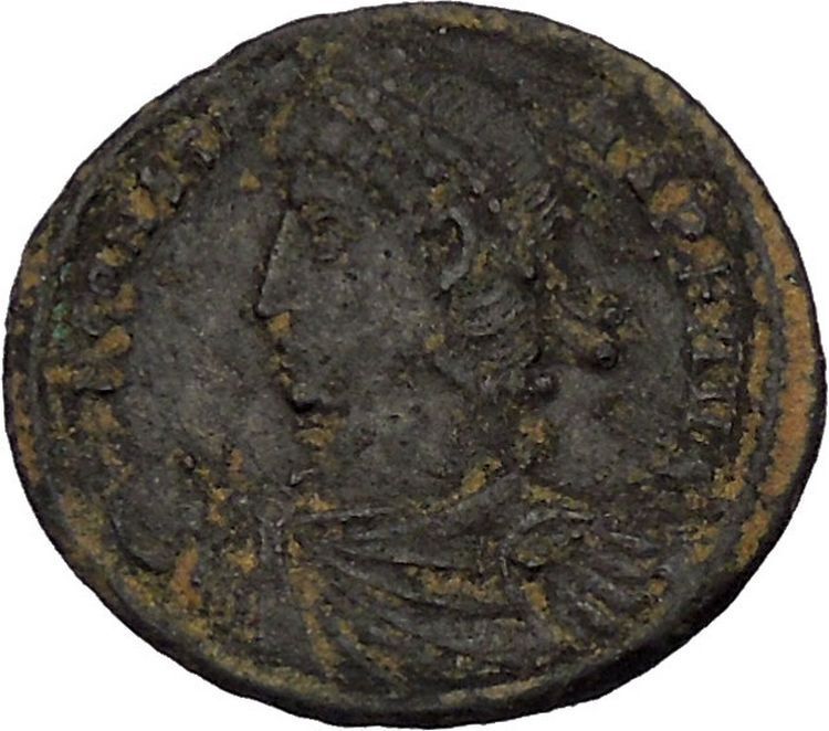 Constans Gay Emperor Constantine the Great son RARE Ancient Roman Coin i45975