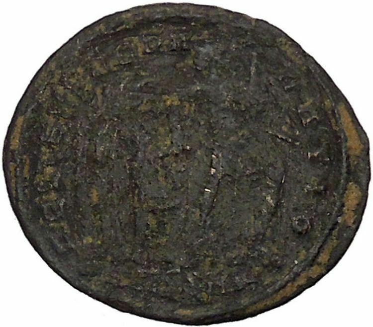 Constans Gay Emperor Constantine the Great son RARE Ancient Roman Coin i45975