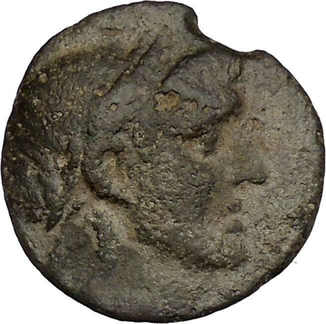 KOS Ancient Greek ISLAND City OFF CARIA 88BC Apollo Lyre Authentic Coin i46530