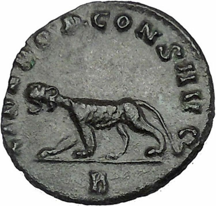 GALLIENUS One of Gallienus' last issues RARE Ancient Roman Coin Panther i46461