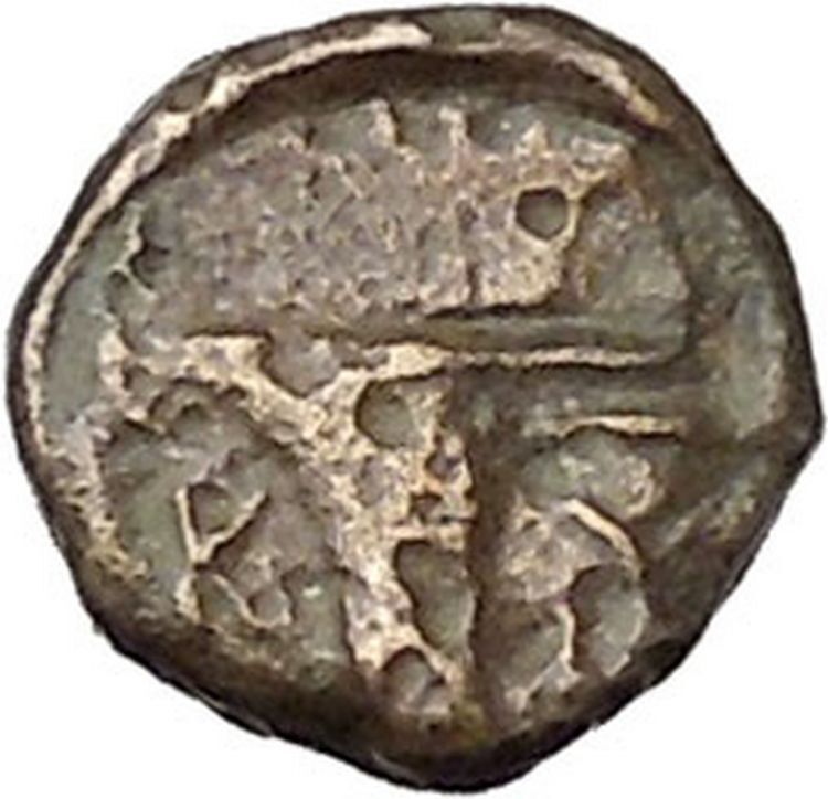 Kyme Cyme in Asia Minor 350BC Ancient Greek Coin Eagle Vase i46118